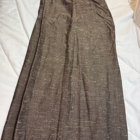 Vintage Sacony Brown Skirt and blazer Suit set Size 11- 1920s - Picture 9 of 13